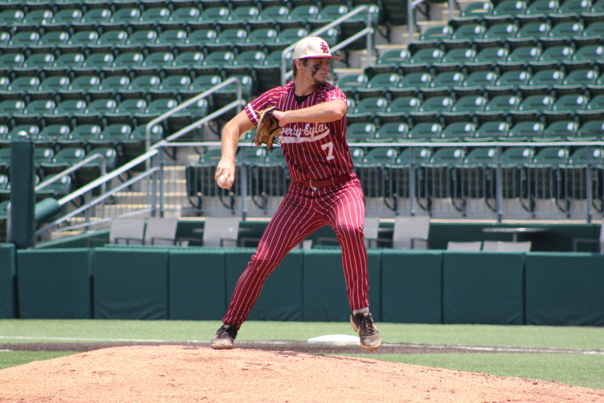 Texarkana Liberty-Eylau Canyon Randall 4A UIL state semifinals Texas baseball playoffs 060723 Andrew McCulloch 376